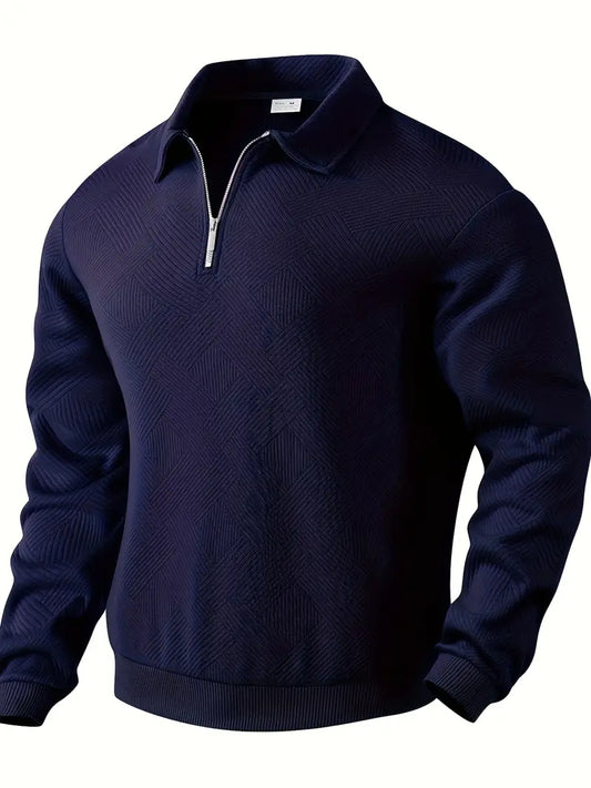 Aurélien™ | Men's Sweater with Geometric Pattern