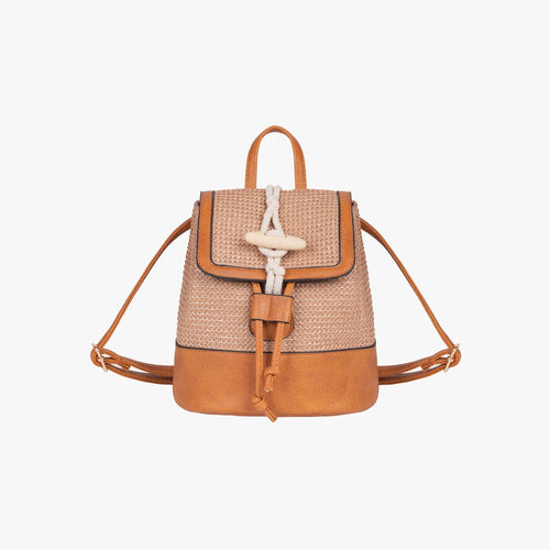 Aurélien | Leili Straw Backpack