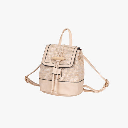 Aurélien | Leili Straw Backpack