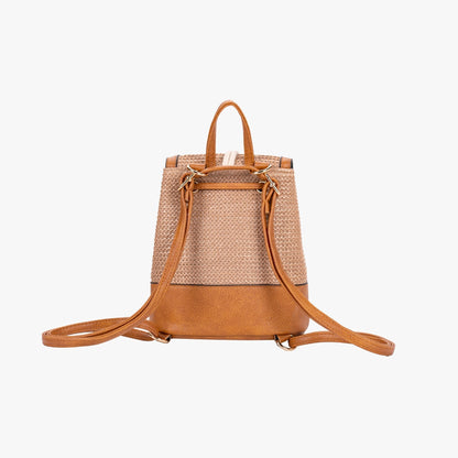 Aurélien | Leili Straw Backpack