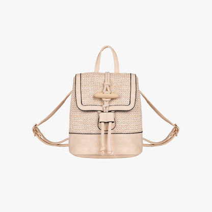 Aurélien | Leili Straw Backpack