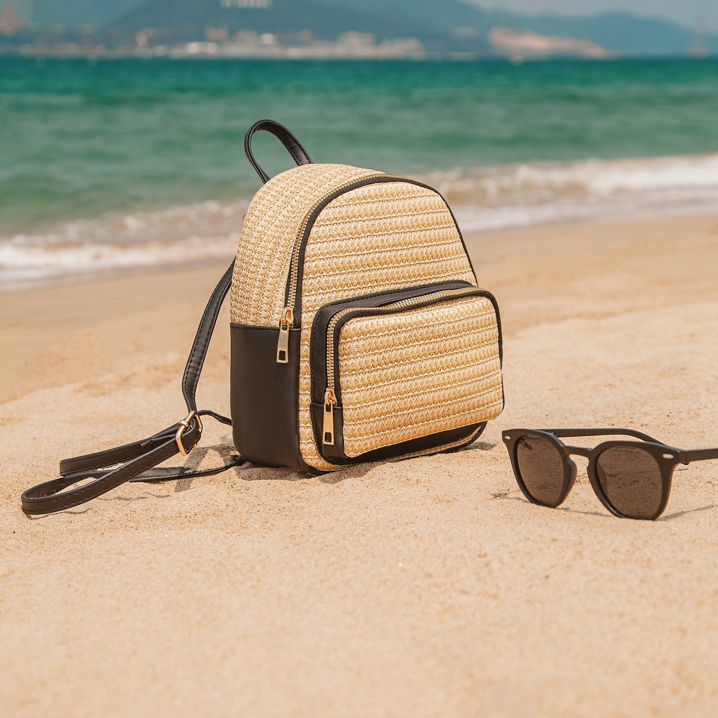 Aurélien | Kose Straw Backpack