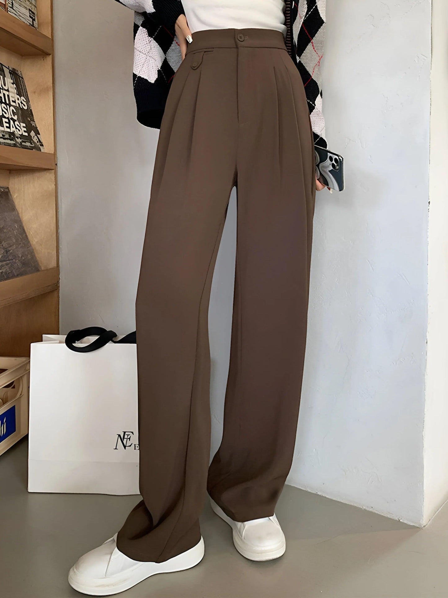 Aurélien | Fancy Wide-Leg Trousers